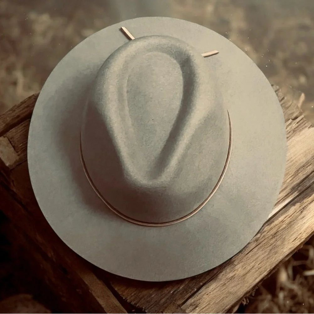 NWOT Brixton Wesley Wool Fedora